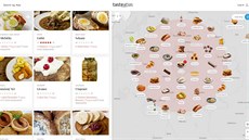Mapování světa podle typických pokrmů Mapování světa podle typických pokrmů