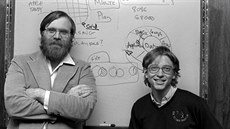 Paul Allen (vlevo) a Bill Gates na snímku z roku 1982.