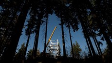 Nová stavba v nadmořské výšce 637 metrů bude mít na rozdíl od své předchůdkyně... Nová stavba v nadmořské výšce 637 metrů bude mít na rozdíl od své předchůdkyně...