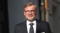 Předseda občanských demokratů Petr Fiala sleduje výsledky druhého kola voleb do... Předseda občanských demokratů Petr Fiala sleduje výsledky druhého kola voleb do...