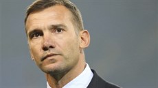 Ukrajinský trenér Andrej Ševčenko před duelem fotbalové Ligy národů proti Česku. Ukrajinský trenér Andrej Ševčenko před duelem fotbalové Ligy národů proti Česku.