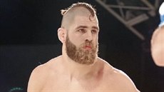 Jiří „Denisa“ Procházka v kleci. Jiří „Denisa“ Procházka v kleci.