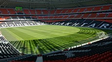 Krásný stadion Donbass Arena utrpěl při občanské válce a osiřel - fotbalisté... Krásný stadion Donbass Arena utrpěl při občanské válce a osiřel - fotbalisté...