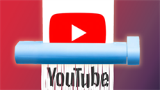 YouTube výpadek (ilustrační montáž) YouTube výpadek (ilustrační montáž)