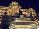 Budova zrekonstruovanho Nrodnho muzea v Praze, kter bude sten otevena...