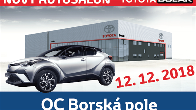 Nový autosalon Toyota Dolák Plzeň již brzy otevře Nový autosalon Toyota Dolák Plzeň již brzy otevře