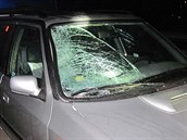 V Liptále u základní škole srazilo auto chodce (21. října 2018). V Liptále u základní škole srazilo auto chodce (21. října 2018).