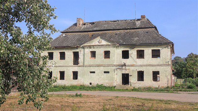 Podoba zmku z Libodic na Kolnsku v prbhu asu.