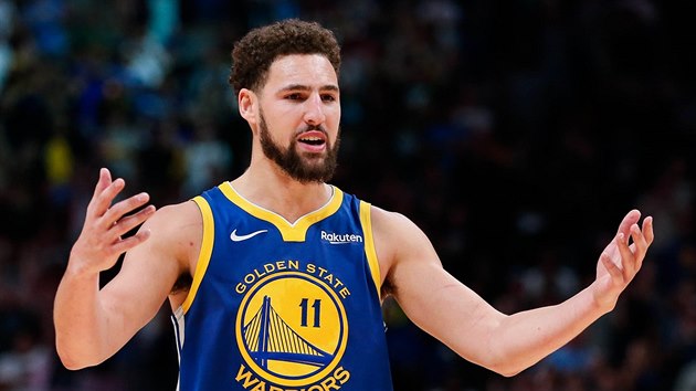 Klay Thompson z Golden State nezastr nespokojenost.