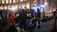 V Římě se náhle zřítil eskalátor s cestujícími (23. října 2018) V Římě se náhle zřítil eskalátor s cestujícími (23. října 2018)