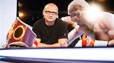 Boxer Luká Konený v diskusním poadu Rozstel. (25. íjna 2018)