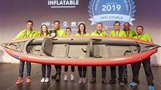 Moderní kajak Thaya od břeclavské společnosti Gumotex si z největšího... Moderní kajak Thaya od břeclavské společnosti Gumotex si z největšího...