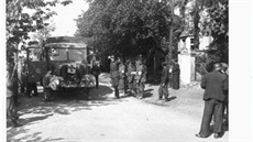 Jirny, 9 - 10. 5. 1945 - nmetí vojáci, zejména vojáci wehrmachtu, zadrení...