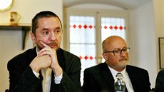 Podpis koaliční smlouvy 24. října 2018 v Českých Budějovicích. Zleva Juraj... Podpis koaliční smlouvy 24. října 2018 v Českých Budějovicích. Zleva Juraj...