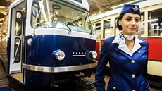 Dopravní podnik představil tramvaj Tatra T3 Coupé od návrhářky Anny Marešové.... Dopravní podnik představil tramvaj Tatra T3 Coupé od návrhářky Anny Marešové....