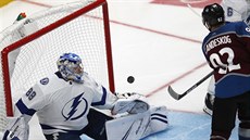 Brankář Tampa Bay Lightning Andrej Vasilevskij zlikvidoval i šanci Gabriela... Brankář Tampa Bay Lightning Andrej Vasilevskij zlikvidoval i šanci Gabriela...