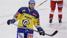 Jakub Herman ze Zlína během zápasu s Olomoucí Jakub Herman ze Zlína během zápasu s Olomoucí