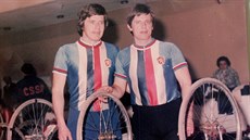 Jindřich (vlevo) a Jan Pospíšilové na archivním snímku Jindřich (vlevo) a Jan Pospíšilové na archivním snímku