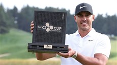Americký golfista Brooks Koepka slaví vítězství na turnaji PGA Tour v korejském... Americký golfista Brooks Koepka slaví vítězství na turnaji PGA Tour v korejském...