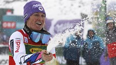 Francouzská lyžařka Tessa Worleyová slaví vítězství v obřím slalomu v Söldenu Francouzská lyžařka Tessa Worleyová slaví vítězství v obřím slalomu v Söldenu