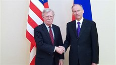 Bezpečnostní poradce amerického prezidenta John Bolton a šéf ruské bezpečnostní... Bezpečnostní poradce amerického prezidenta John Bolton a šéf ruské bezpečnostní...
