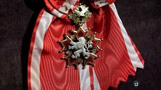Řád bílého lva České republiky. (2. února 2009) Řád bílého lva České republiky. (2. února 2009)