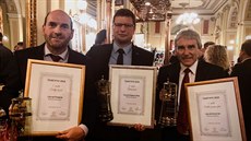 Společná fotografie z předávání cen České pivo 2018. Za Pivovar Litovel ceny... Společná fotografie z předávání cen České pivo 2018. Za Pivovar Litovel ceny...