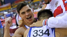 Artur Dalalojan (vlevo) je gymnastickým mistrem světa, Nikita Nagornyj získal v... Artur Dalalojan (vlevo) je gymnastickým mistrem světa, Nikita Nagornyj získal v...