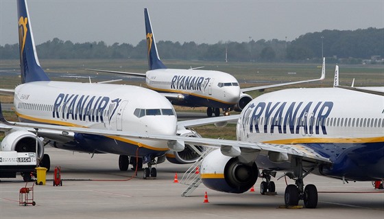 Letadla spolenosti Ryanair