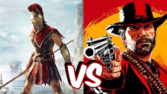 Red Dead Redemption 2 versus Assassins Creed Odyssey