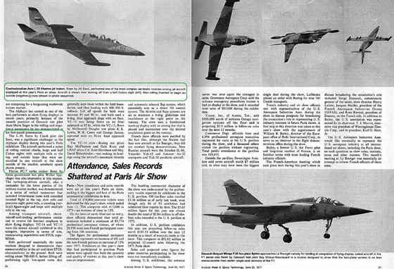 L-39 X-11 (prototyp Albatrosu verze ZO) sklidil zaslouen spch na Paskm...