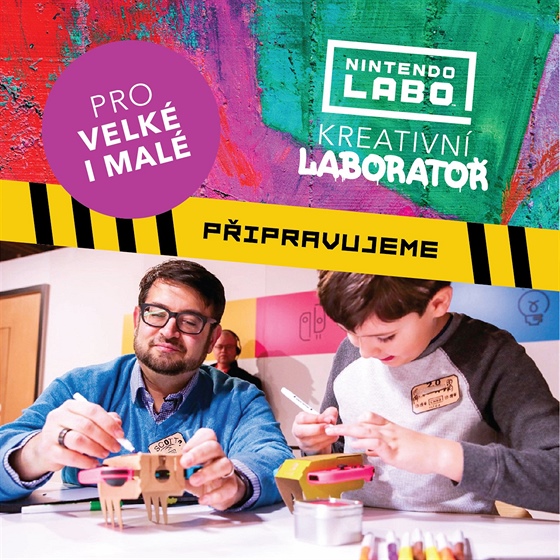 Nintendo Labo - kreativní laborato