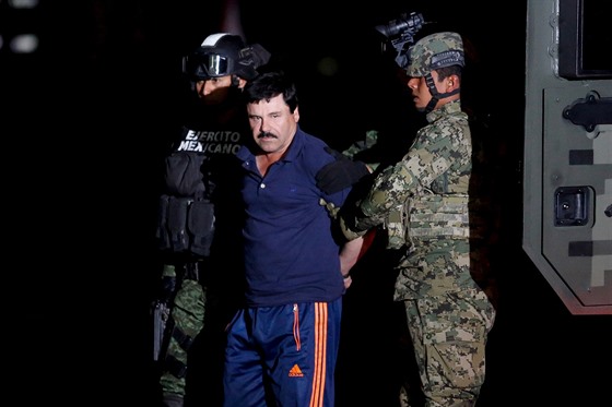 Drogový boss Joaquín El Chapo Guzmán byl svého asu nejhledanjí zloinec.