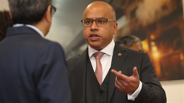 Majitel Liberty House Sanjeev Gupta na návštěvě ostravské huti ArcelorMittal,... Majitel Liberty House Sanjeev Gupta na návštěvě ostravské huti ArcelorMittal,...