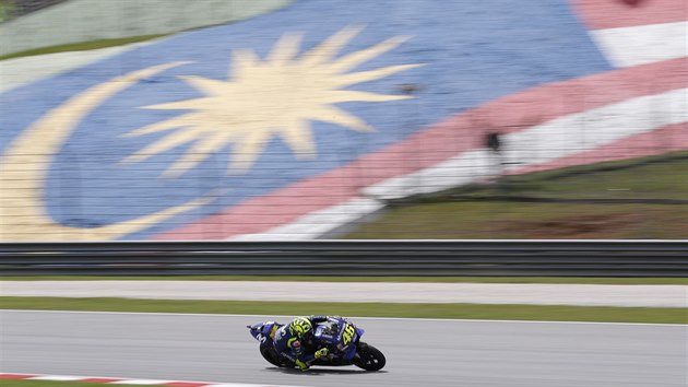 Valentino Rossi pi Velk cen Malajsie.