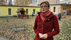 Šárka Borkovcová, ředitelka chebské Mateřské školy Mašinka. Šárka Borkovcová, ředitelka chebské Mateřské školy Mašinka.