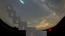 Agenturu NASA zaujal snímek s obrazovou mozaikou zachycující prvních sedm minut... Agenturu NASA zaujal snímek s obrazovou mozaikou zachycující prvních sedm minut...