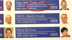 U zastupitelů za ODS stojí v radničním Zpravodaji, že kandidovali za Starosty. U zastupitelů za ODS stojí v radničním Zpravodaji, že kandidovali za Starosty.