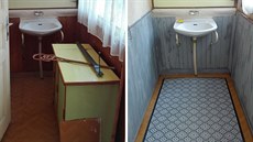 S minimálními náklady čtenářka proměnila i malinkou koupelnu. S minimálními náklady čtenářka proměnila i malinkou koupelnu.