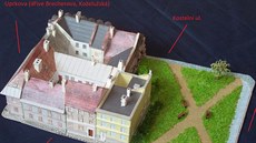 Papírový model zobrazující první část zmizelého prostějovského židovského města. Papírový model zobrazující první část zmizelého prostějovského židovského města.