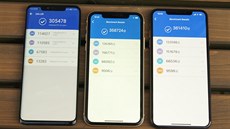 Výsledky testu AnTuTu na Huawei Mate 20 Pro, iPhonu XR a iPhonu XS Výsledky testu AnTuTu na Huawei Mate 20 Pro, iPhonu XR a iPhonu XS
