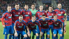 Plzeňská týmová fotografie před zápasem Ligy mistrů s Realem Madrid. Plzeňská týmová fotografie před zápasem Ligy mistrů s Realem Madrid.