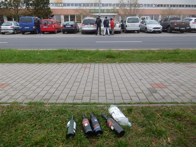 Provokace přes ulici nebo zajímavé zátiší?