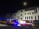 Osm jednotek hasi zasahovalo u poru v Nrodnm stavu duevnho zdrav....