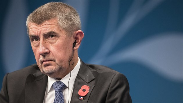 Premiér Andrej Babiš při debatě k 100 letům od konce první světové války v... Premiér Andrej Babiš při debatě k 100 letům od konce první světové války v...