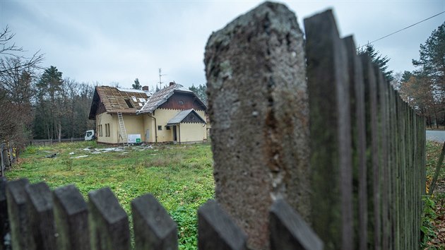 Zaala rekonstrukce hjovny U Dvou rak v hradeckch lesch (13. 11. 2018).