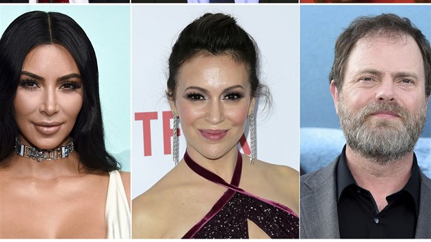 Kvli porm v Kalifornii musely bt evakuovny celebrity jako Scott Baio, Guillermo del Toro, Caitlyn Jennerov, Kim Kardashianov, Alyssa Milano a Rainn Wilson.