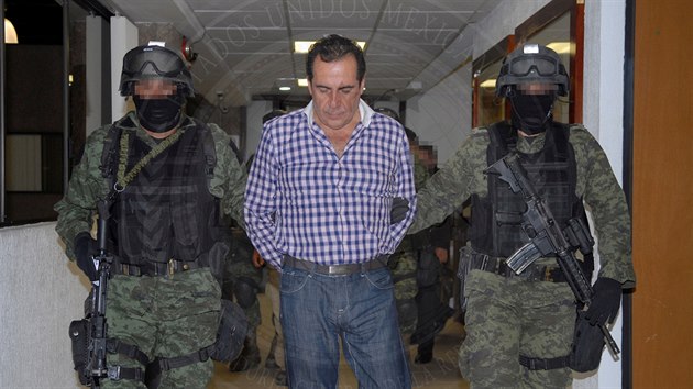 Hector Beltrn Leyva v Mexico City v roce 2014, kdy byl zaten. (19. listopadu 2018)