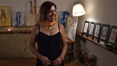 Marcela Haspeklová uspořádala ve vimperské kavárně Ve Skále komponovaný večer s... Marcela Haspeklová uspořádala ve vimperské kavárně Ve Skále komponovaný večer s...