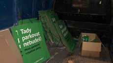 Plakáty a bannery mířící proti Straně zelených v Praze 3 (12.11.2018) Plakáty a bannery mířící proti Straně zelených v Praze 3 (12.11.2018)